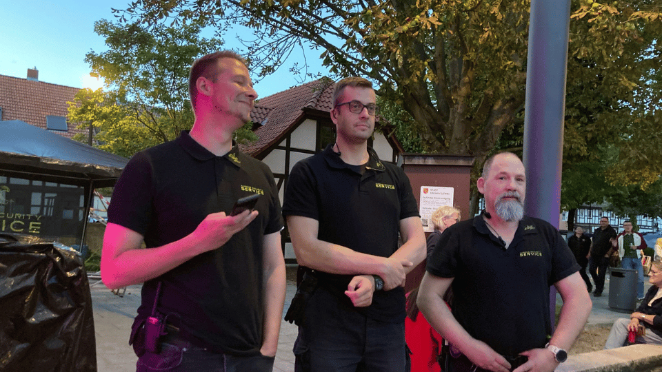 Professioneller Veranstaltungsschutz Ahrens Security Service