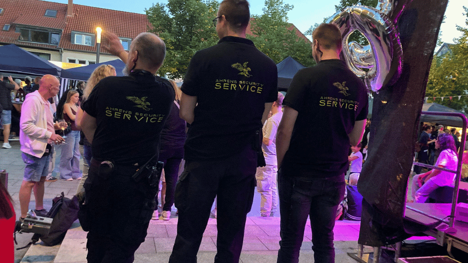 Veranstaltungsschutz Ahrens Security Service jetzt Angebot einholen